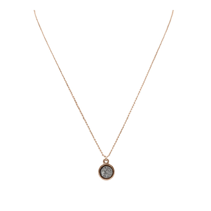 Stone Collection - Rose Gold Stormy Necklace (Ambassador)