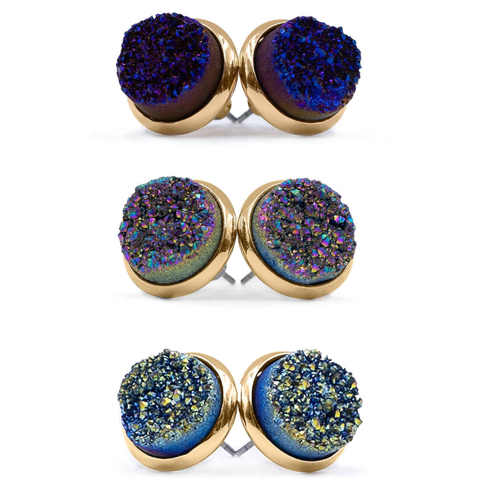 Stone Collection - Cosmic Quartz Earrings Set (Ambassador)