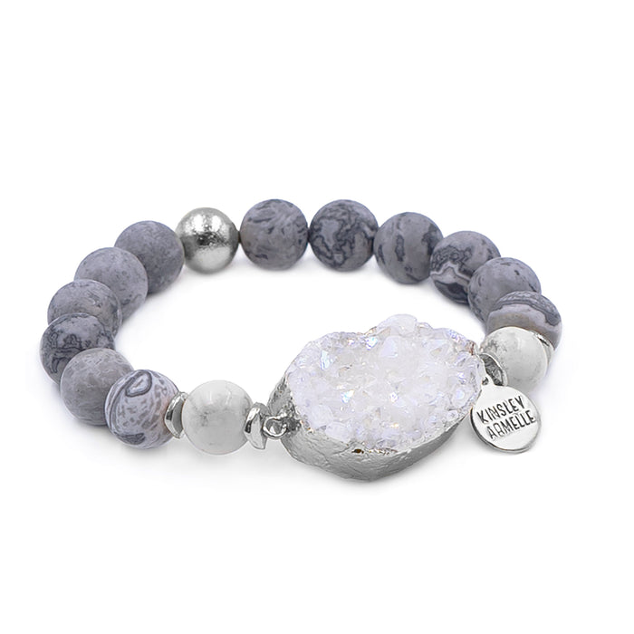 Stone Collection - Silver Dusk Bracelet