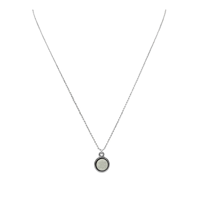 Stone Collection - Silver Pearl Necklace (Ambassador)
