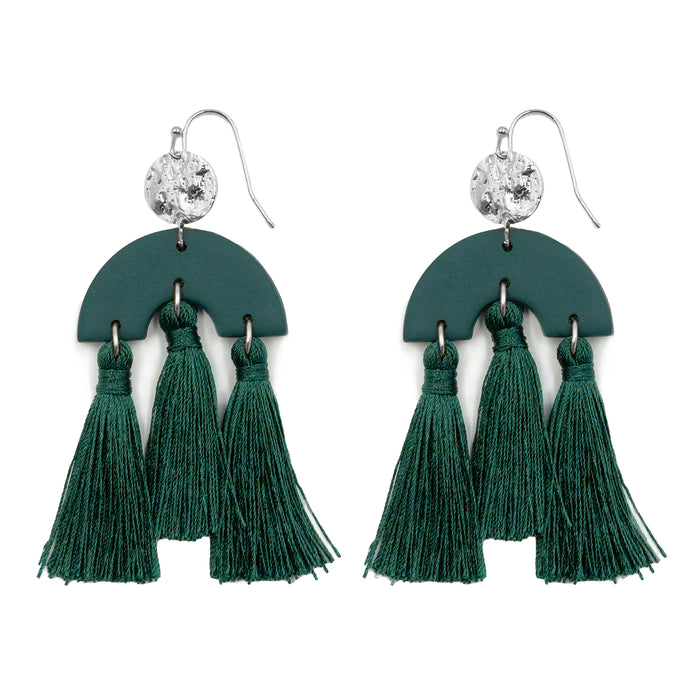 Tate Collection - Silver Hunter Earrings (Limited Edition)
