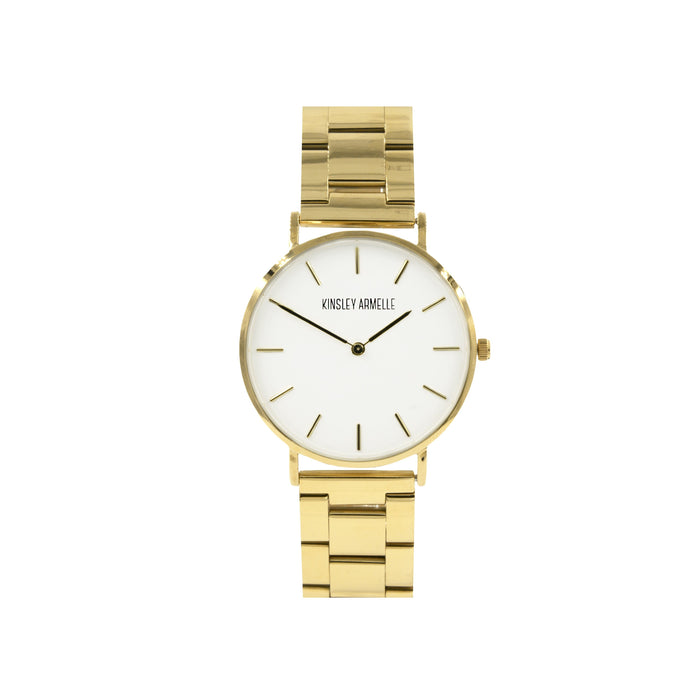 Tempus Collection - Gold Ashen Steel Watch