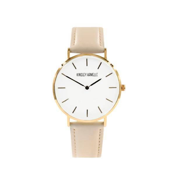 Tempus Collection - Rose Gold Ashen Tan Leather Watch (Ambassador)
