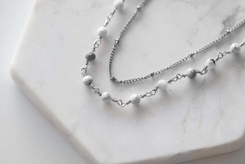 Vail Collection - Silver Pepper Necklace