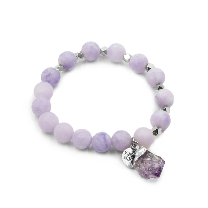 Verona Collection - Silver Lilac Bracelet (Limited Edition)