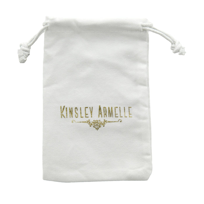 Kinsley Armelle Jewelry Pouch White