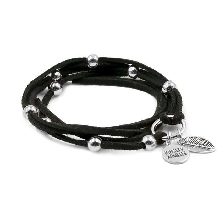 Wrap Collection - Silver Raven Bracelet