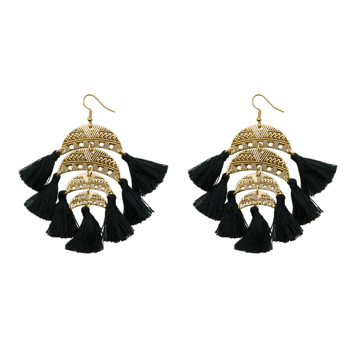 Ximena Collection - Raven Earrings (Wholesale)