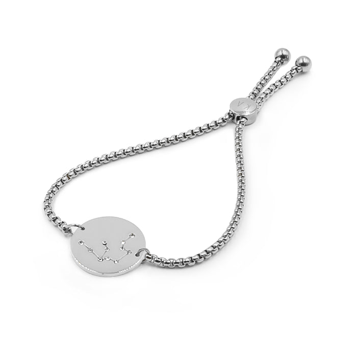 Zodiac Collection - Silver Aquarius Bracelet (Jan 20 - Feb 18)