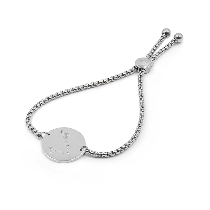 Zodiac Collection - Silver Pisces Bracelet (Feb 19 - Mar 20) (Wholesale)