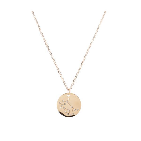 Zodiac Collection - Rose Gold Gemini Necklace (May 21 - June 20) (Wholesale)