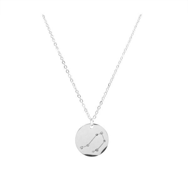 Zodiac Collection - Silver Libra Necklace (Sep 23 - Oct 22) (Wholesale)