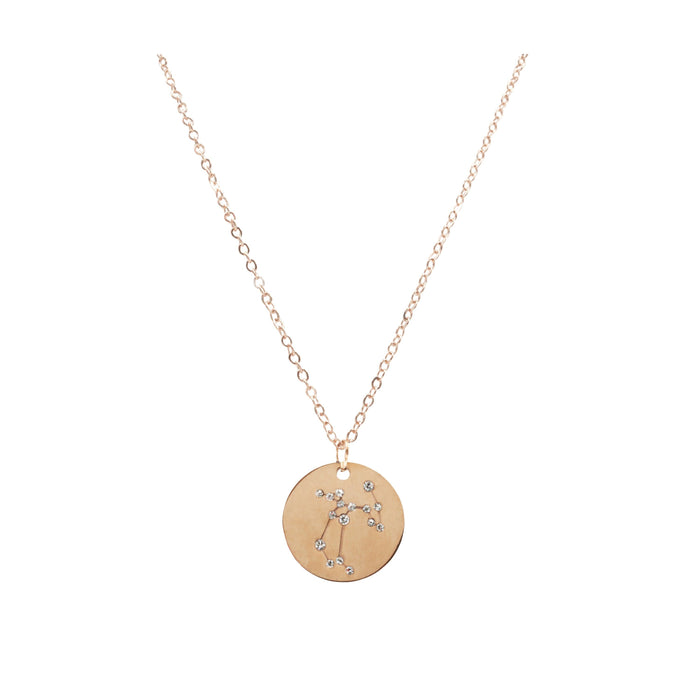 Zodiac Collection - Rose Gold Sagittarius Necklace (Nov 22 - Dec 21) (Ambassador)