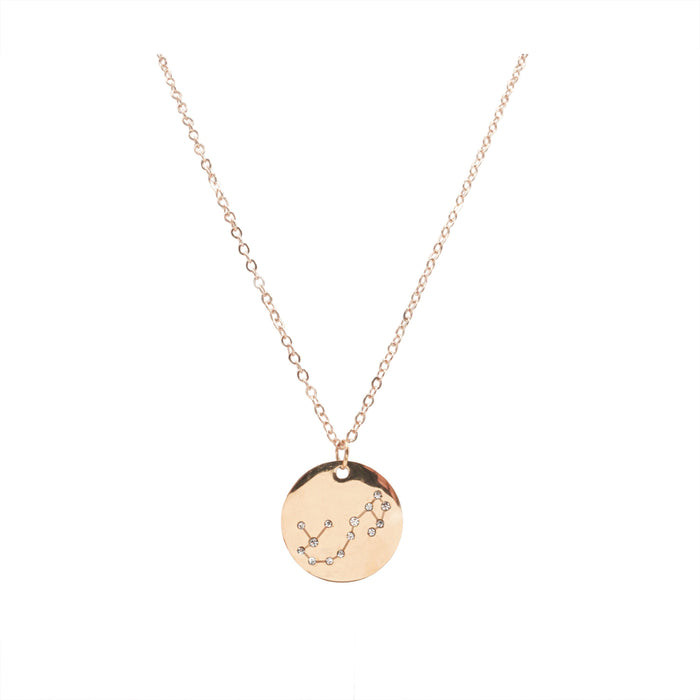 Zodiac Collection - Rose Gold Scorpio Necklace (Oct 23 - Nov 21)