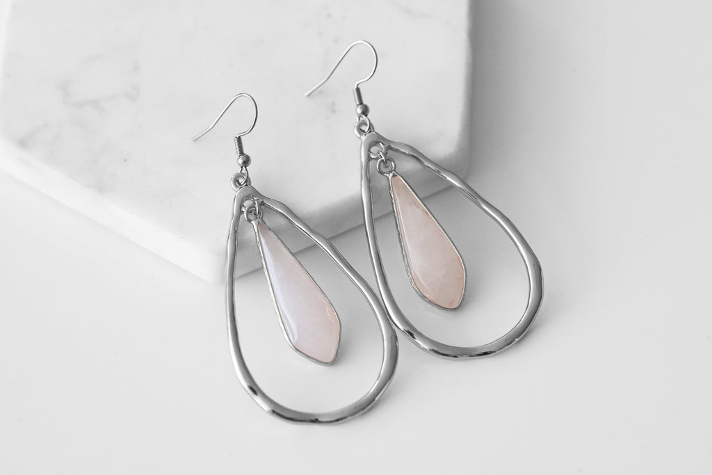 Zuri Collection - Silver Ballet Earrings