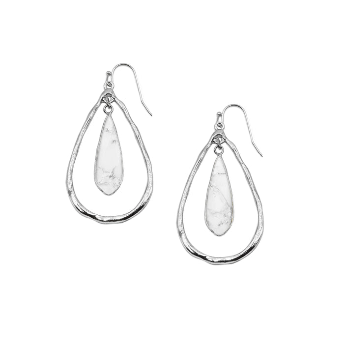 Zuri Collection - Silver Pepper Earrings (Wholesale)