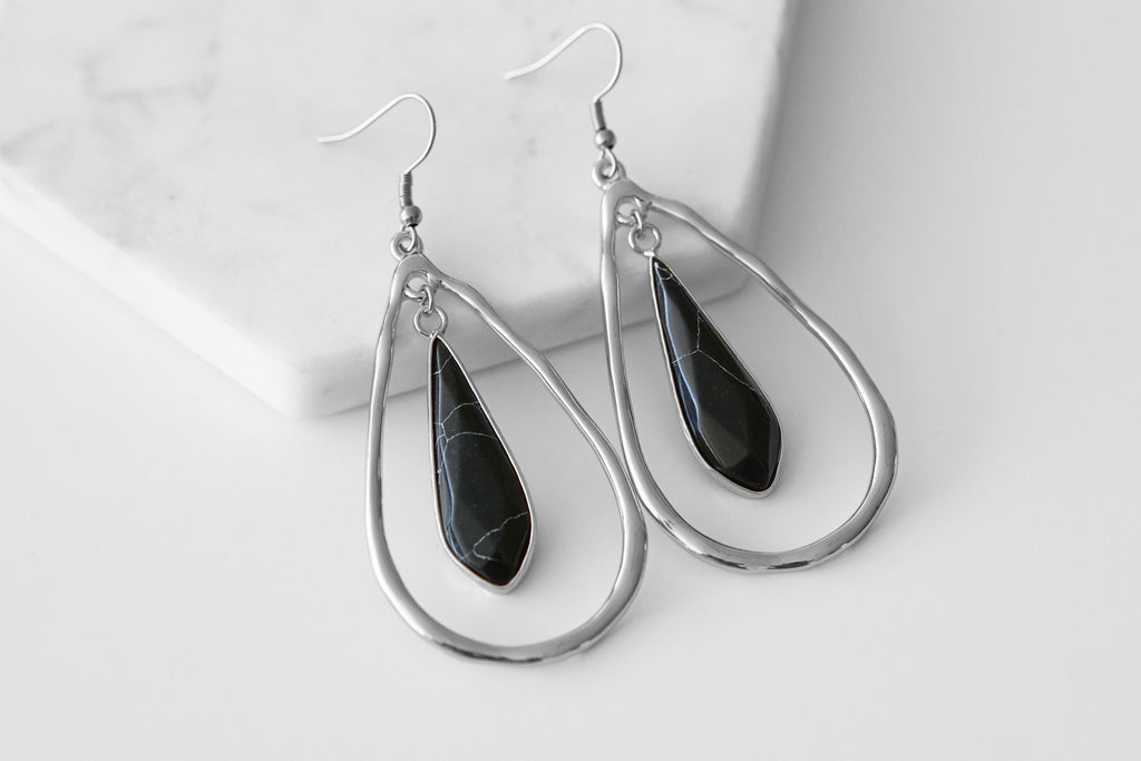 Zuri Collection - Silver Stella Earrings
