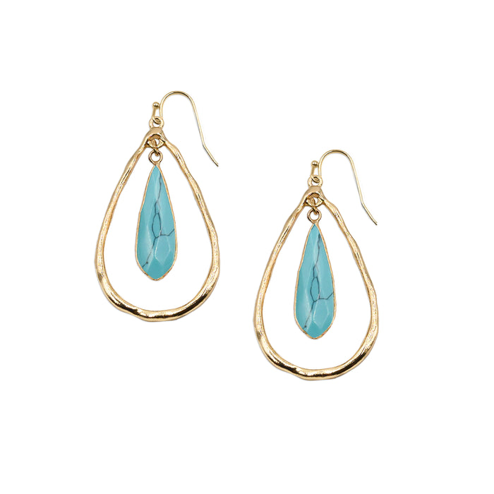 Zuri Collection - Turquoise Earrings