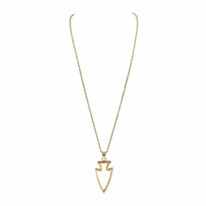 Jasper Collection - Gold Arrowhead Necklace (Ambassador) - Kinsley Armelle