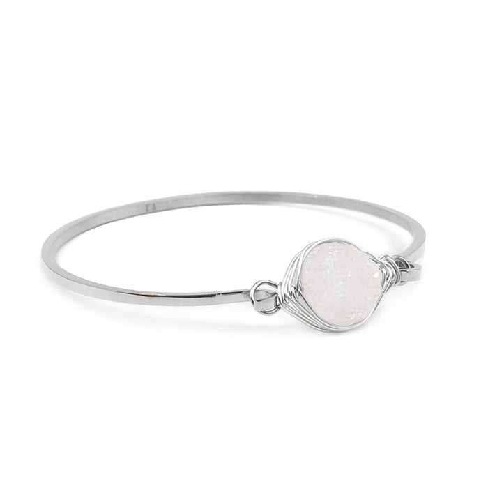 Stone Collection - Silver Pearl Bracelet (Ambassador)